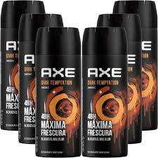 AXE SPRAY DARK TEMPTATION 6PK