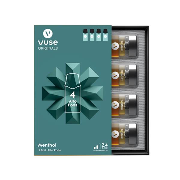 VUSE ALTO MENTHOL 2.4%X4
