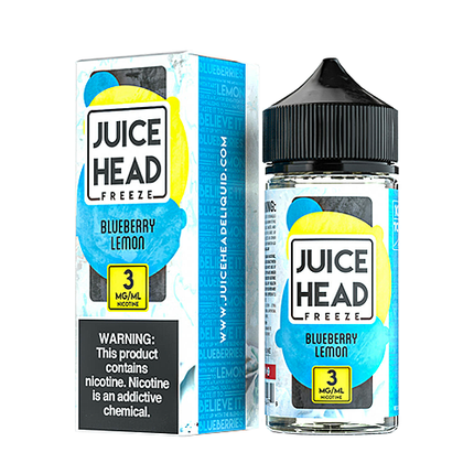 JUICE HEAD FREEZE 3MG E-LIQUID BLUEBERRY LEMON 1COUNT
