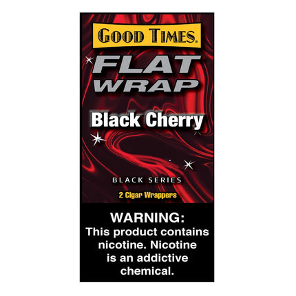 GT-FLAT WRAP BLACK CHER - 25CT