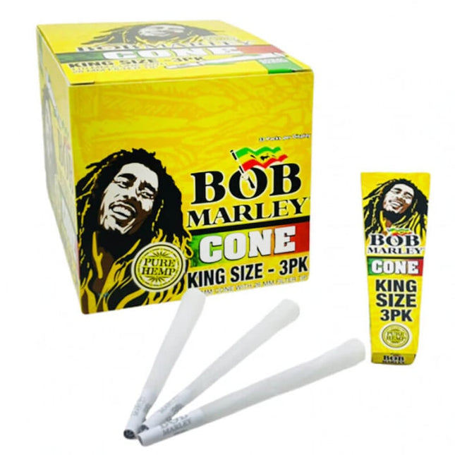 BOB MARLEY KING SZ CONES - 3PK