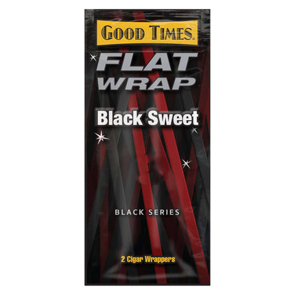 GT-FLAT WRAP BLACK SWET - 25CT