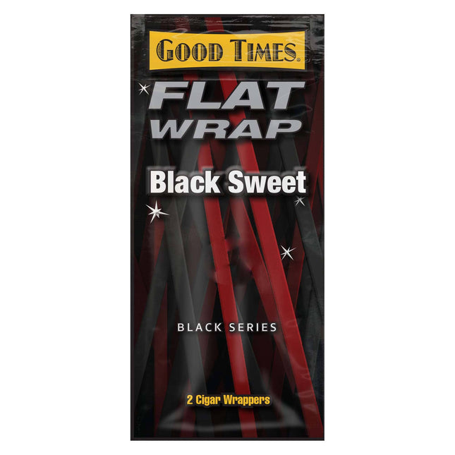 GT-FLAT WRAP BLACK SWET - 25CT