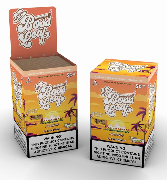 BOSS LEAF 20CT-3PK JAMICAN DREM