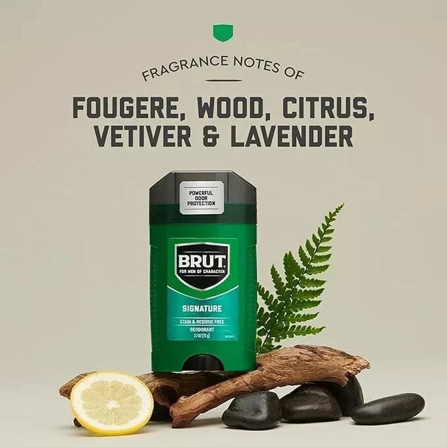 BRUT DEODRANT 2.7 OZ 6 PK