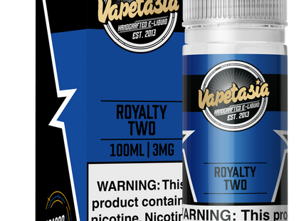 VAPETASIA 3MG E-JUICE 100ML 1COUNT