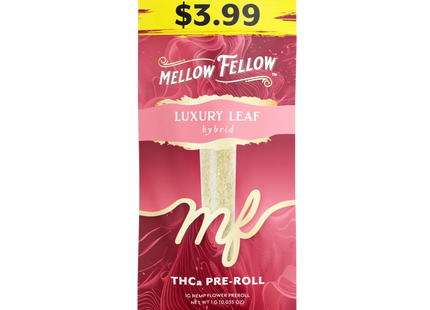 MELLOW FELLOW 1G PRE-ROLL PRE-PRICED $3.99 15COUNT