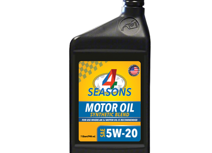 4 Seasons Motor Oil 5 W 20 - 6 Count