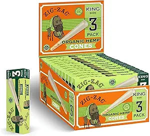 ZIG ZAG ORGANIC KINGSIZE 3PK