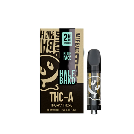 HALF BAK'D 2G CART BLUE FACE