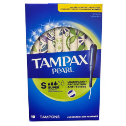 TAMPAX PEARL SUPER 10COUNT