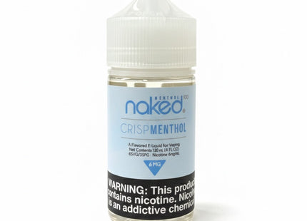 NAKED 6MG E-LIQUID CRISPMENTHOL 60ML