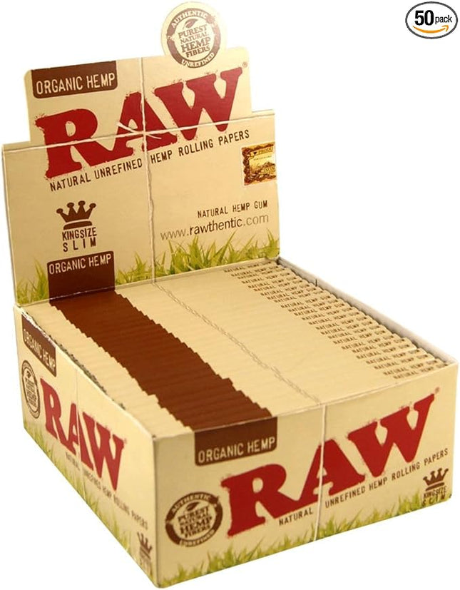 RAW ORG KING SIZE SLIM