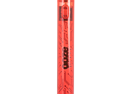 OOZE SLIM CLEAR SERIES 400MAH RUBY RED 1COUNT