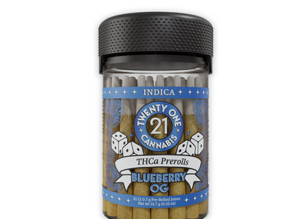 21 0.7G THC-A PR BLUEBERY OG 21