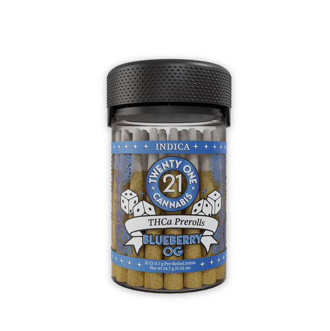 21 0.7G THC-A PR BLUEBERY OG 21