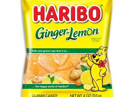 HARIBO 4oZ GUMMI CANDY GINGER LEMON 1COUNT