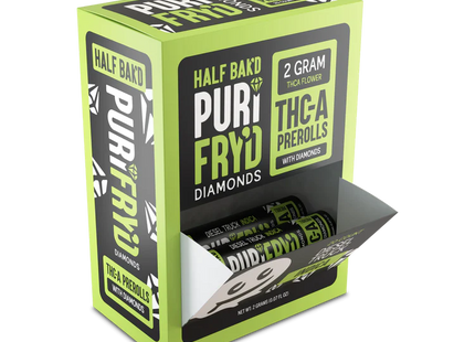 HALF BAK'D THC-A 2G PRE ROLL DIAMOND 20COUNT