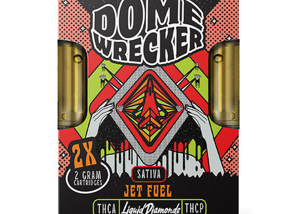 DOME WRECKER 2x2G LIQUID DIAMOND CATRIDGE 5PACK