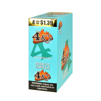 4K'S CIGAR FRENCH VANILLA 15PK