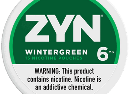 ZYN NICOTINE POUCHES 6MG -  5ROLLS