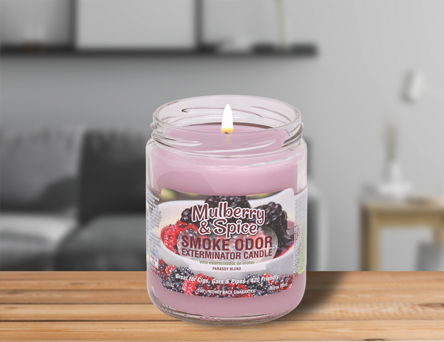 SMOKE CANDLE|MULBERRY&SPI13 OZ