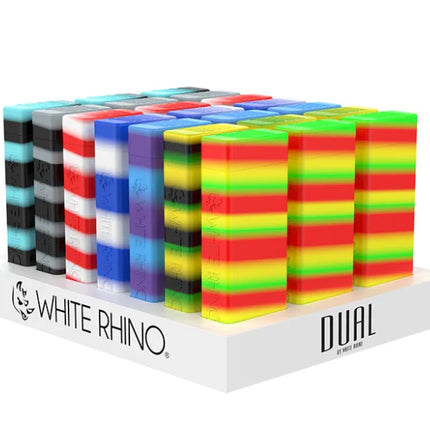 WHITE RHINO DUAL CONTAINER - 21 CT