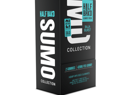 HALF BAK'D SUMO 2PK GUMMIES  30PACKS