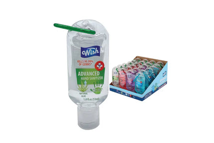 WISH SANITIZER 1.8 OZ W/CLIP