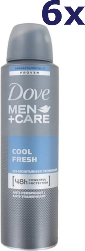 DOVE MEN DEO COOL FRESH 6PK