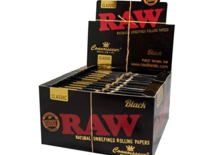 RAW BLACK CONNOISSEUR 24PK