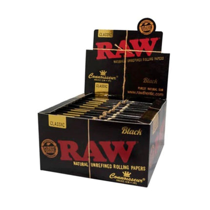 RAW BLACK CONNOISSEUR 24PK