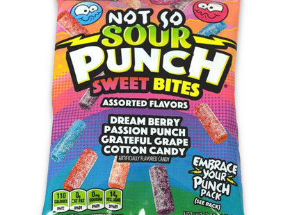 SOUR PUNCH 5oZ CANDY NOT SO SOUR SWEET BITES ASSORTED FLAVORS 1COUNT