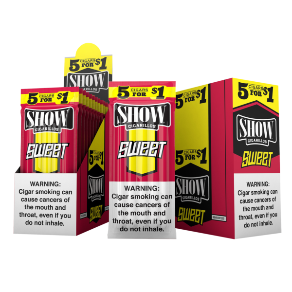 SHOW CIGARS 5 FOR 1.00$ SWEET 15PACK