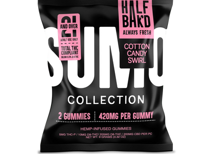 HALF BAK'D SUMO 2PK GUMMIES  30PACKS
