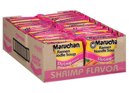 MARUCHAN 3oZ RAMEN NOODLES SOUP SHRIMP FLAVOR 24COUNT