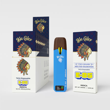 BIG CHIEF 2G MELTED DIAMOND DISPOSABLE E-85 10PACK