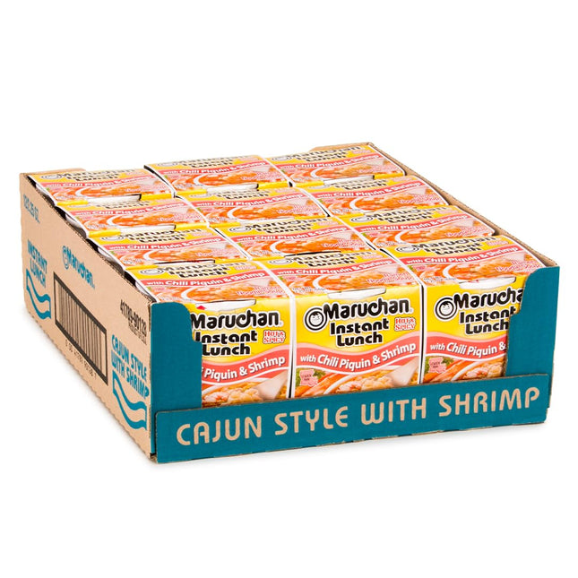 MARUCHAN 2.25oZ INSTANT LUNCH WITH CHILI PIQUIN & SHRIMP 12COUNT