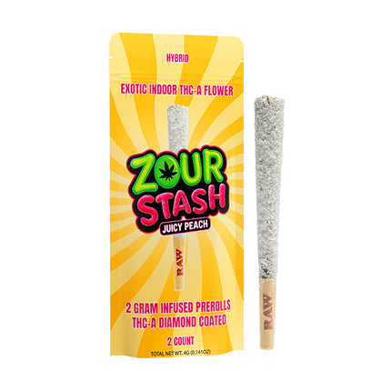 ZS 2G PRE-ROLL JUICY PEACH 10PK