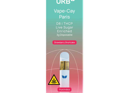 URB SAUCY THC DIAMONDS 3ML DISPOSABLE  6PACK