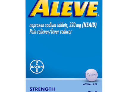 ALEVE 24 CAPLETS 3PACKS