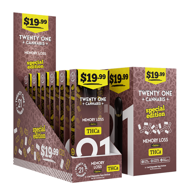 21 2ML DISP MEMORY LOSS 6PK