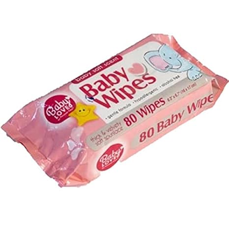 MYFAIR BABY WIPES PINK 72CT