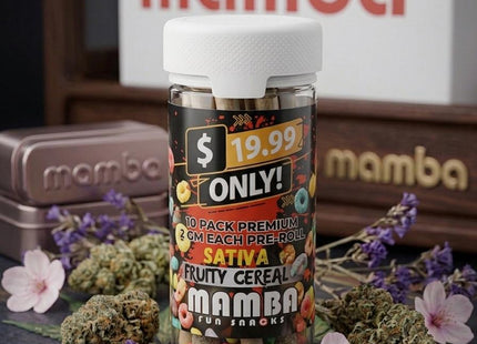 MAMBA 2G(10 COUNT)PRE-ROLL PRE-PRICED $19.99