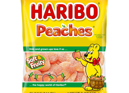 HARIBO 5oZ GUMMI CANDY PEACHES 1COUNT