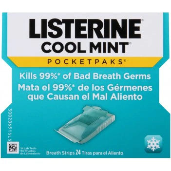 LISTERINE POCKET PACK 24S