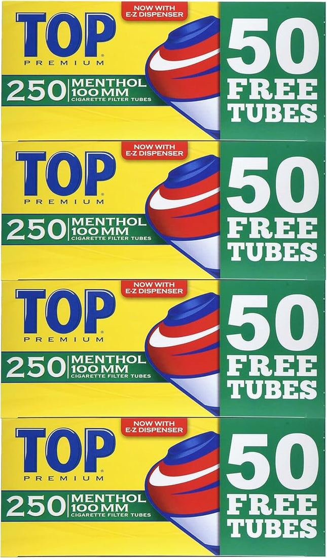 TOP |PREMIUM 100 MENTHOL -4PK