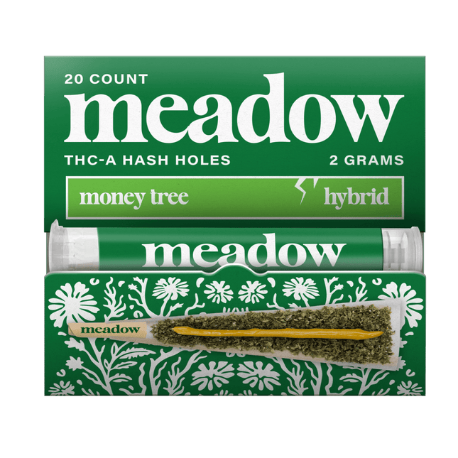 MEADOW 20CT 2G PRE ROLL HASH HOLES