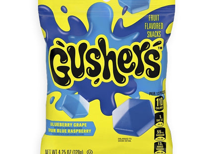 GUSHERS 4.25oZ FRUIT FLAVOR SNACK ALL BLUE 8PACKS