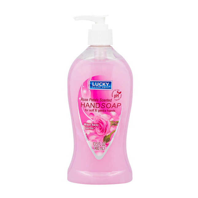 LUCKY HAND SOAP ROSE PETALS 13.5 FL OZ